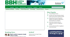 Desktop Screenshot of buildingbetterhealthcare.co.uk